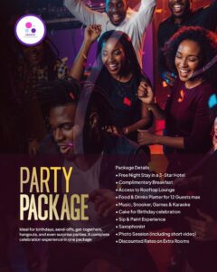 PARTY PACKAGE